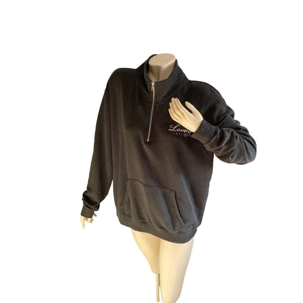 PINK love pink pull over sweater size Large - Picture 1 of 9